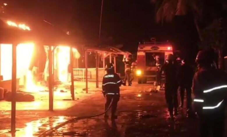 kebakaran spn padang besi